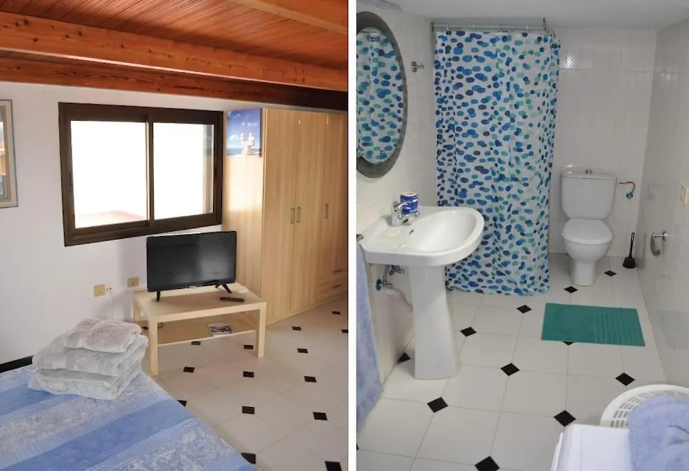 Los Cisnes Encantadora Casa Con Jardin Y Estudio Vista Al Mar El Médano 0*,  Spanien