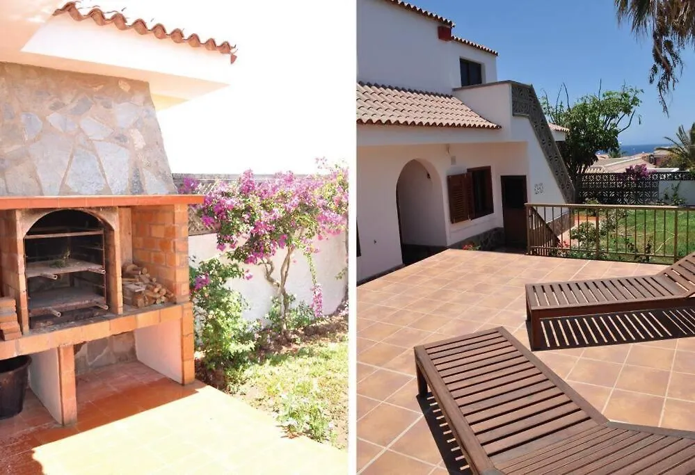 Los Cisnes Encantadora Casa Con Jardin Y Estudio Vista Al Mar El Médano Semesterbostad